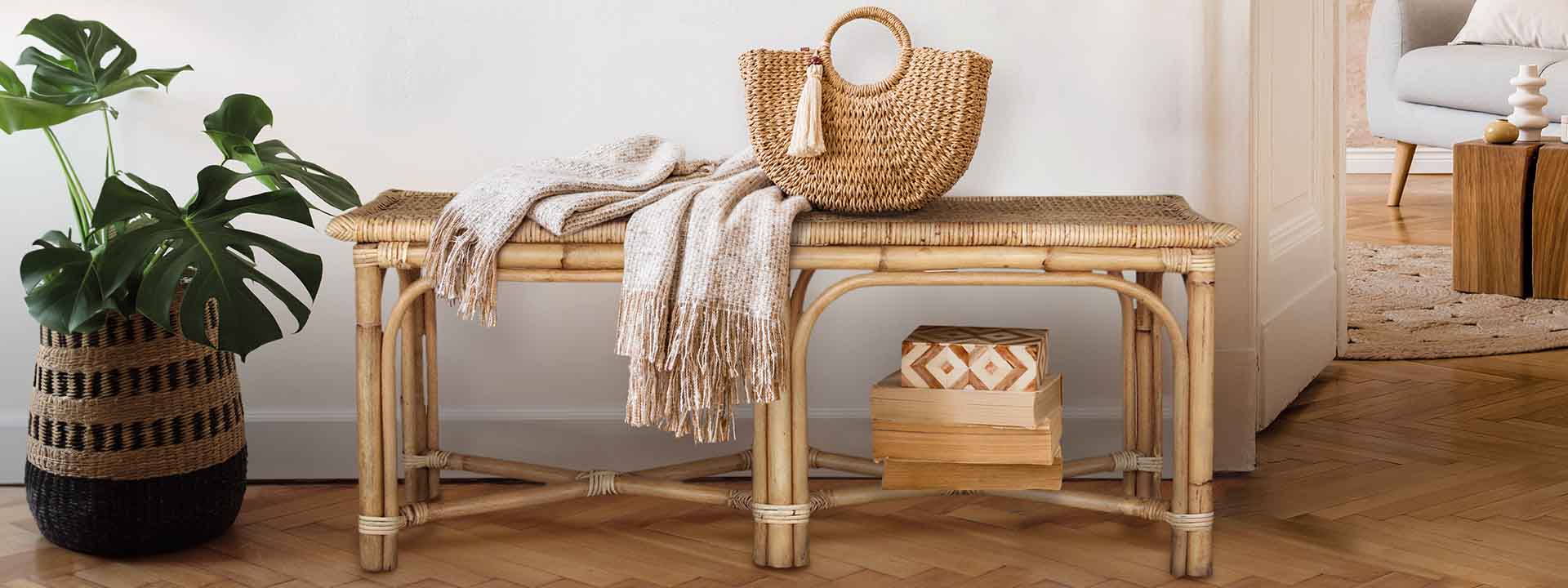 Sustainable elegance: ideas for decorating with rattan at home